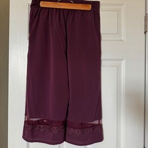 Anthropologie Cropped Pants